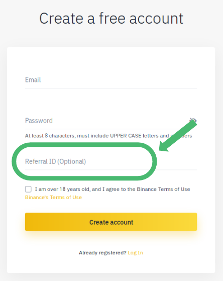 This is where uou can fill in any Binance referral id and see the commission kickback